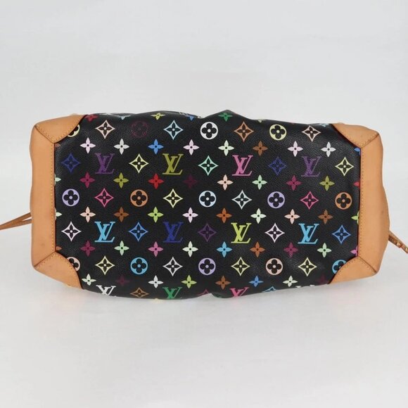 LOUIS VUITTON Monogram Multicolor Ursula Tote Bag Black M40124 LV Auth yk18891V - Picture 7 of 16